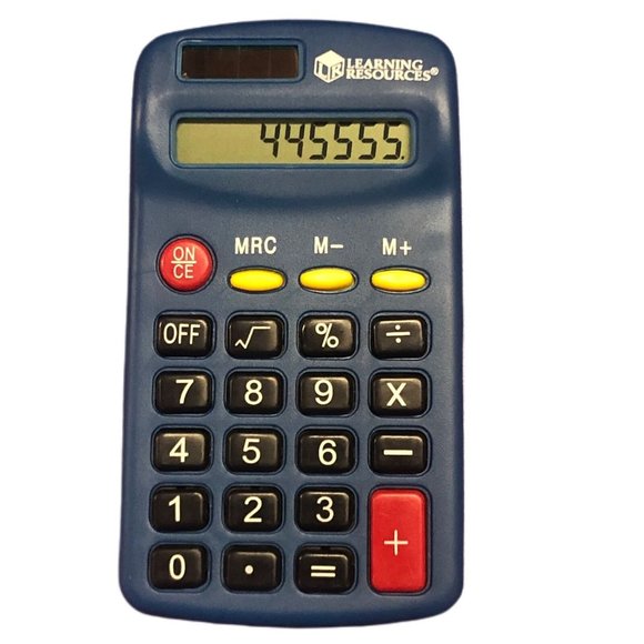 Learning Resources Primary Calculator Set of 8 Homeschool Educational - Picture 2 of 3